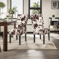Loon Peak Upholstered Dining Chair(Set of 2)