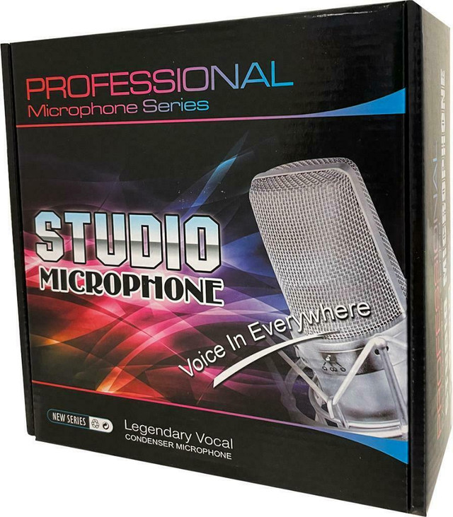 PROFESSIONAL BROADCASTING AND RECORDING MICROPHONE ONLY $29.95! in Other - Image 3