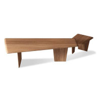 Lilac Garden Tools 62.99" Burlywood Rectangular Desk Solid Wood desks
