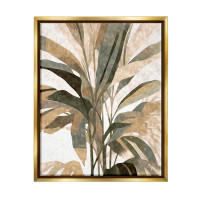Bay Isle Home™ Boho Palm Plant Framed On Canvas by Ziwei Li