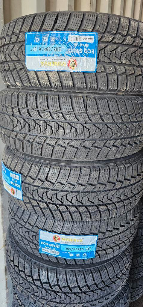 205/55/16 4 pneus hiver minerva NEUFS in Tires & Rims in Greater Montréal