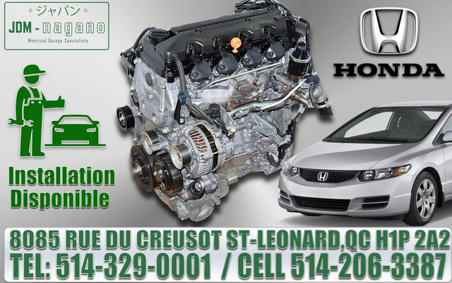 Transmission AWD Automatic Honda CRV 2002 2003 2004 2005 2006 2007 2008 2009, Automatique 4X4 AWD CR-V in Transmission & Drivetrain in Greater Montréal - Image 2