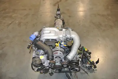 JDM Mazda 13B Engine FD3S Twin Turbo RX7 13BT 13B-REW Engine with 5 Speed Transmission