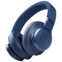 JBL Live 660NC Over-Ear Noise Cancelling Bluetooth Headphones - Blue