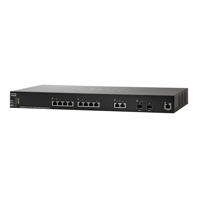 CISCO SG350XG-2F10 12-Port 10 Gb Stackable Managed Switch-Rack Mountable Switch in Networking