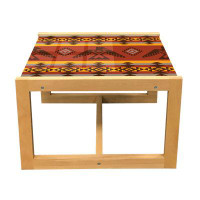 East Urban Home East Urban Home Tribal Coffee Table, Indigenous Tribal Style Eagles Traditional Elements, Acrylic Glass