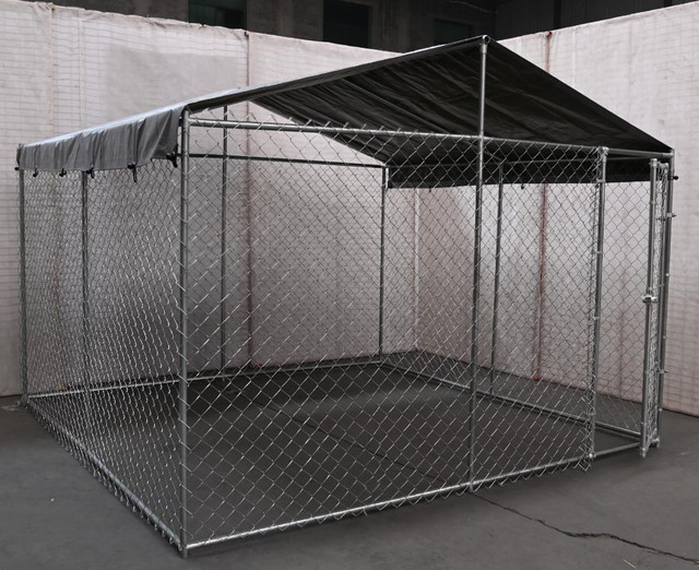 NEW 10X10X6 FT DOG KENNEL DOG RUN CAGE 513DC in Accessories in Regina - Image 3