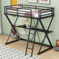 Isabelle & Max™ Agapios Twin Metal Loft Bed by Isabelle & Max™