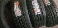 BRAND NEW WITH LABELS ULTRA HIGH PERFORMANCE Y RATED HANKOOK ALLSEASON 245 / 40 / 20 SET OF    FOUR.