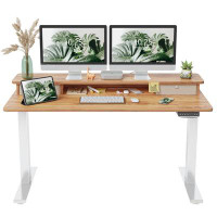 Inbox Zero Enhance Your Productivity With Electric Standing Desk Adjustable Height And Spacious Workspace