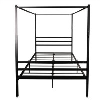 Ebern Designs Metal Canopy Bed Frame