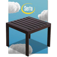 Serta at Home Serta Catalina Modern Outdoor Patio Furniture Collection Side Table, Bronze