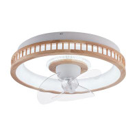 Red Barrel Studio 3-Blade LED Ceiling Fan with Lights 3 Colour Dimmable