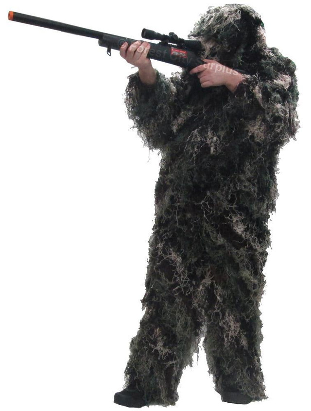 Parklands® Camouflage Ghillie Suits in Paintball