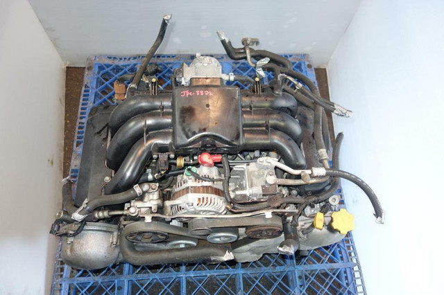 JDM Subaru B9 Tribeca EZ30 H6 3.0L Complete Engine Motor ONLY 2006 2007 *Pick up + Delivery + Shipping Available** in Engine & Engine Parts - Image 2