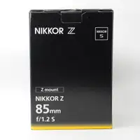 Nikkor Z 85mm f/1.2 S Z mount (Open Box w Full Warranty) ID:1783)