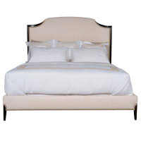 Vanguard Furniture Lillet Queen Upholstered Low Profile Panel Bed