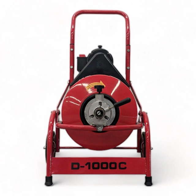 HOC D100C 100 FOOT POWER FEED DRAIN CLEANER 100 FOOT DRAIN CLEANER + FREE SHIPPING + 90 DAY WARRANTY in Power Tools