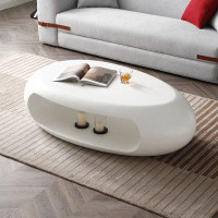 Rosefray Abstract Coffee Table with Storage