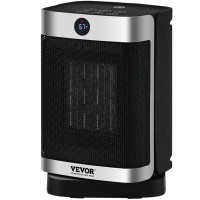 VEVOR VEVOR 1500W Electric Fan Forced Portable Space Heater 10 in with Thermostat