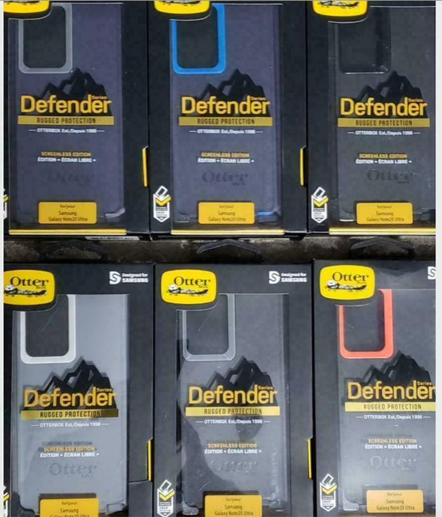 Note 20 And Note 20 Ultra  OTTER BOX  Defenders And symmetry CASES   6 COLOURS  Are Available to Choose in Cell Phone Accessories in City of Montréal - Image 2