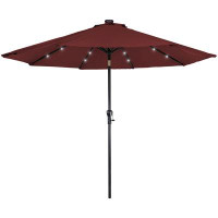Northlight Seasonal 9' Lighted Market Umbrella