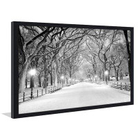 Picture Perfect International "Winter Park" Framed Photographic Print