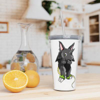 East Urban Home Snouse Plastic Tumbler With Straw
