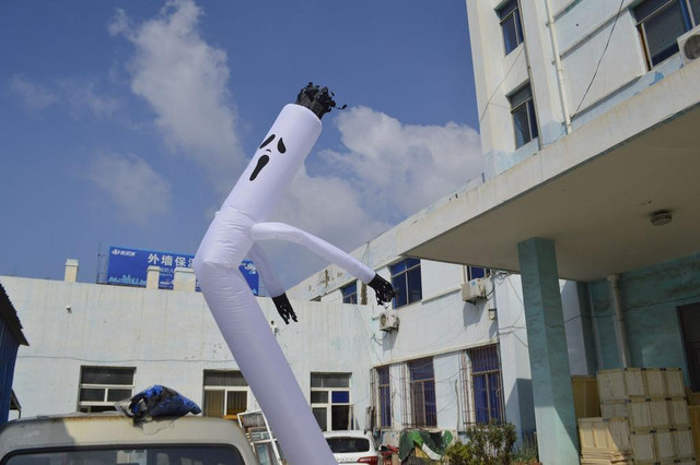 20Ft White Ghost Air Inflatable Dancing Wind Dancer Dancing Sky Puppet 122058 in Other Business & Industrial in Toronto (GTA) - Image 2