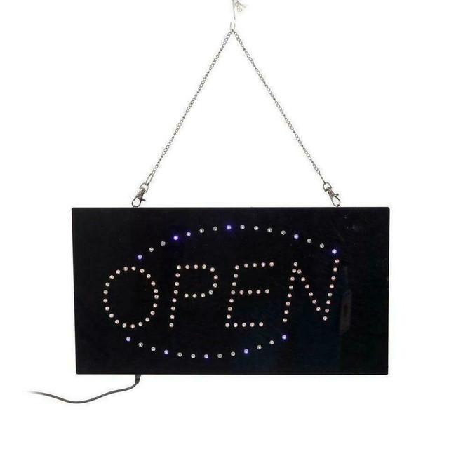 NEW 23X13 LARGE LED OPEN SIGN CHEAPEST IN ALBERTA dans Autre  à Calgary - Image 2