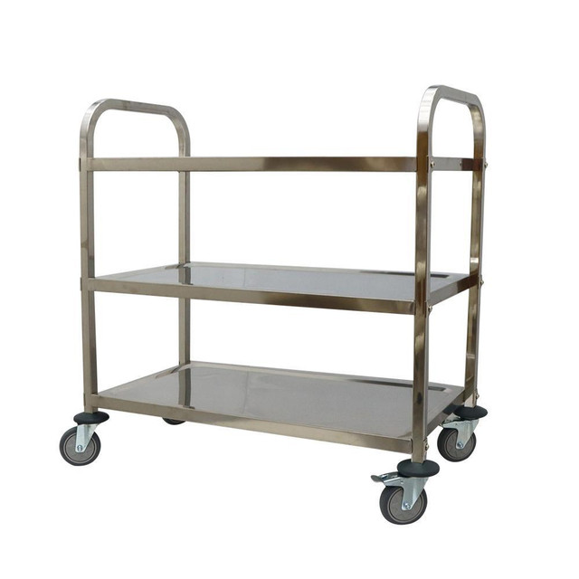 3-Shelf Stainless Steel Kitchen Restaurant Utility Cart Hand Truck (#190020) in Other Business & Industrial in Toronto (GTA)