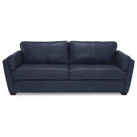 Palliser Furniture Burnam 84" Leather Match Pillow Top Arm Sofa