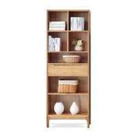 Elevat Home All Solid Wood Study Shelf Modern Simple Display S Bookcase