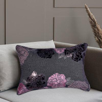 Winston Porter Throw Lumbar Pillow Cover Embroidered Set Of 4 Cushion Case For Sofa Couch Bed Patio Living Bedroom Offic