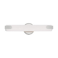 Wade Logan Brynlei 1-Light Dimmable LED Bath Sconce