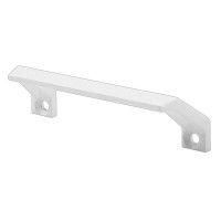 Prime-Line Sash Lift, Diecast, White, Powder Coated, 1-1/8 In. Projection