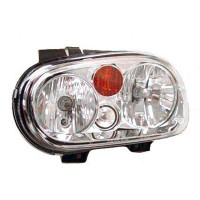 Head Lamp Driver Side Volkswagen Golf City 2007 Without Fog Lamp High Quality , VW2502123