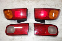 JDM Acura Integra DB8 Tail Lights Trunk Lights Left & Right set Tail lamp 4 door 1994-2001