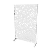 UIXE 6 ft. H x 4 ft. W Stanaford Metal Privacy Screen