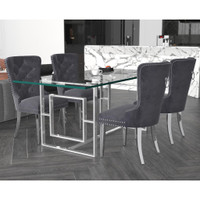 March Madness!!  Beautiful, contemporary Design Glass Dining Table on Promotion