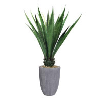 Vintage Home 59.1" Artificial Agave Plant in Planter