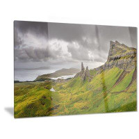 Design Art 'Storr Mountains Panorama' Photographic Print on Metal