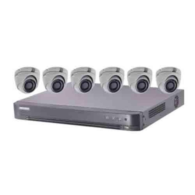 Monthly promotion!  HIKVISION 5MP 8CH TURBOHD KITS (T7208U2TA6) in Security Systems