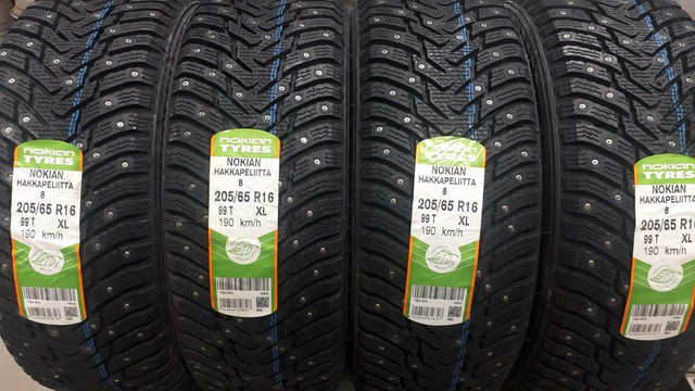 Liquidation de pneus d’hiver NOKIAN   Cloutés/Nokian studded winter tires clearance in Tires & Rims in Greater Montréal - Image 4