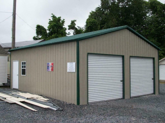 New White Garage 10 x 10 Roll-up Doors, Perfect for Barn, Quonset, Pole Barn, Outbuilding, Shop in Garage Doors & Openers in Greater Vancouver Area - Image 4