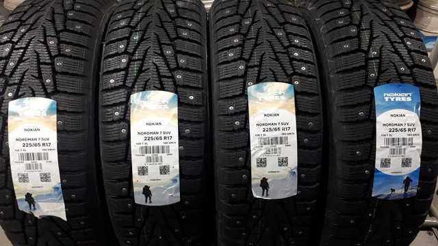 Liquidation de pneus d’hiver  NOKIAN   Cloutés/Nokian studded Winter tires  clearance in Tires & Rims in Greater Montréal - Image 3