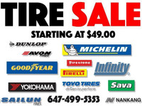 205/55/16 TIRES ON SALE - FREE INSTALLATION & BALANCING INCLUDED