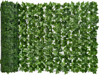NEW FAUX IVY PRIVACY FENCE SCREEN HEDGE S3065