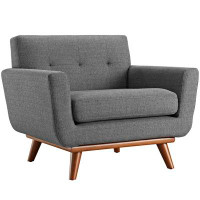 TODAY DECOR Todaydecor Engage Upholstered Fabric Armchair