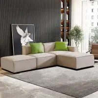 Hokku Designs Daiva 96'' Upholstered Sofa